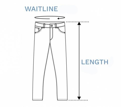 Slim-Fit Denim Long Jeans - 91 | High Cultured Myanmar