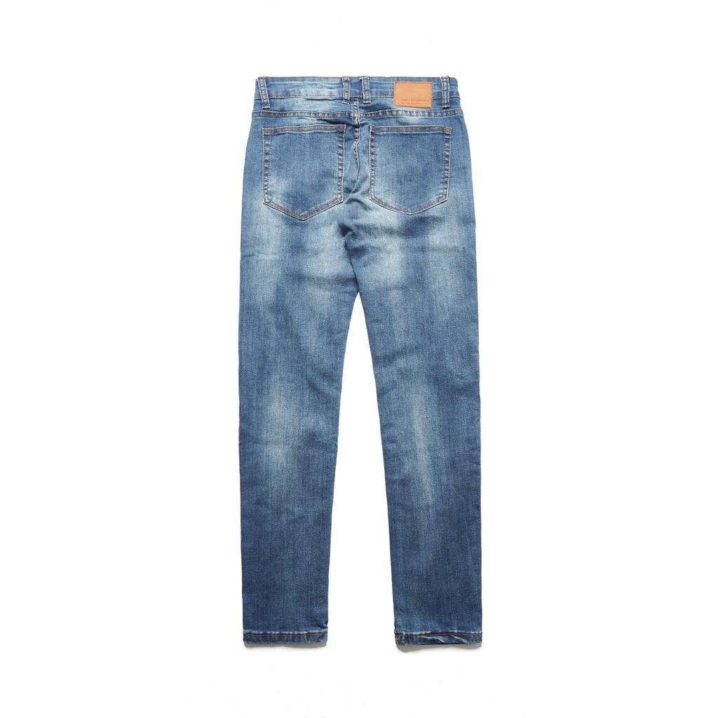 Slim-Fit Medium Distressed Ripped Long Jeans - 84