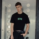 High Cultured Classic Logo Loose Tee - 1047