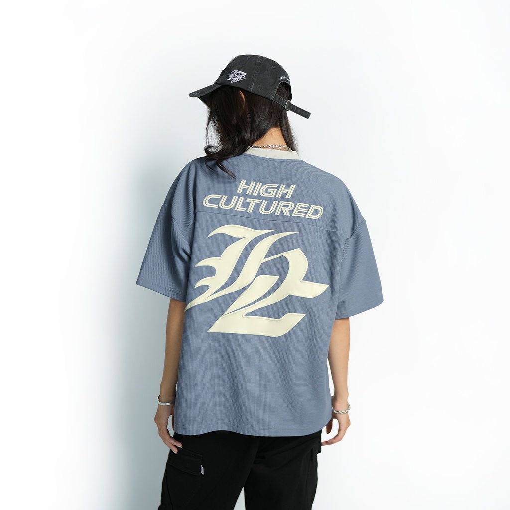 High Cultured 17th Years Anniversary Waffle Jersey Boxy Tee - 1149