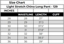 Light Stretch Chino Long Pant - 129