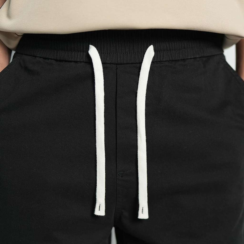 Classic Curve Panel Loose Short Pants - 118