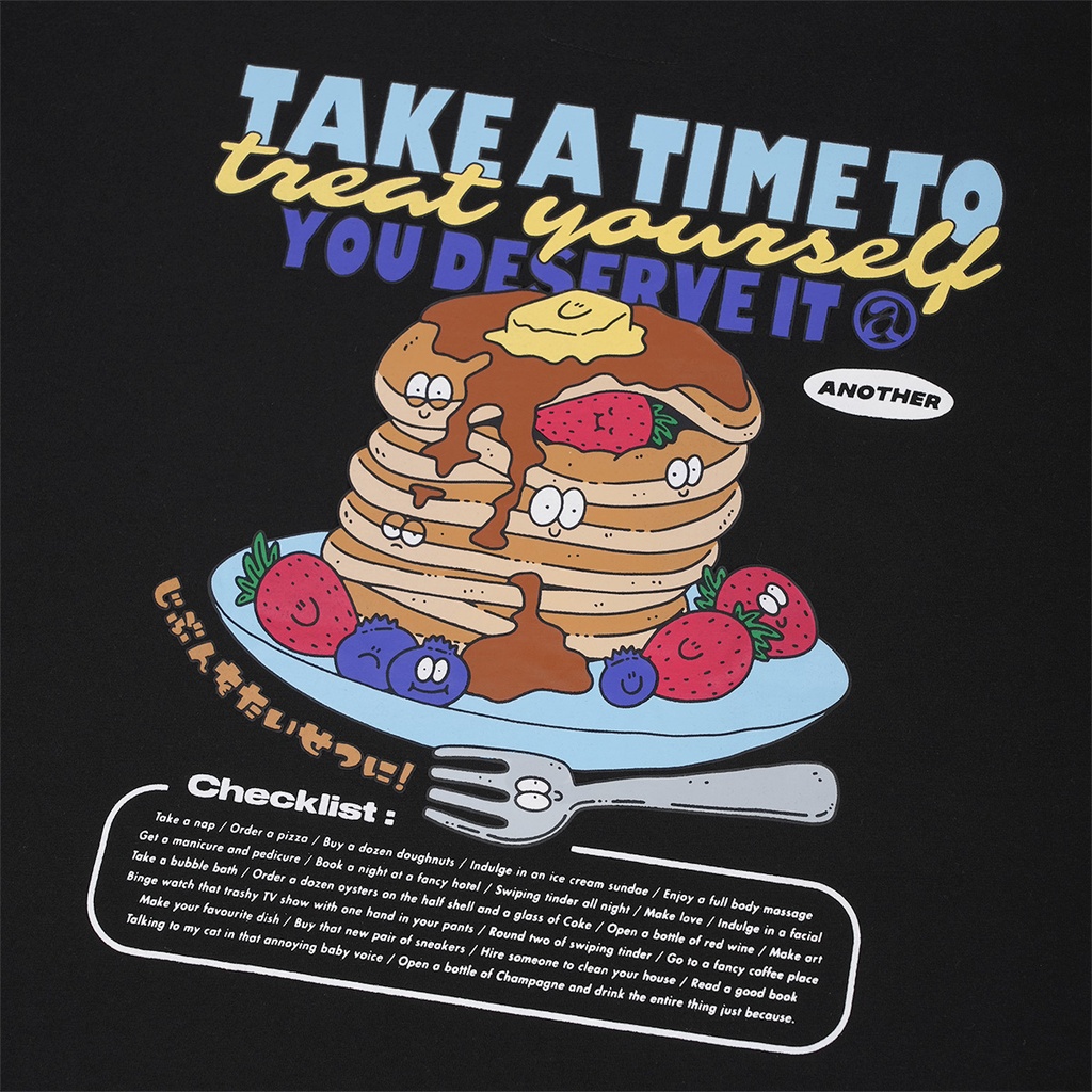 ANOTHER Ⓐ"Treat Yourself Tee" 9034