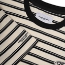 HIGH CULTURED Classic Waffle Stripes Tee - 1168