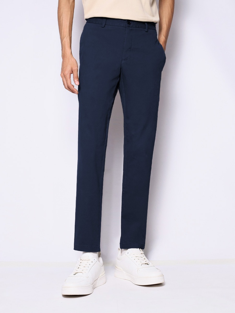 Light Stretch Chino Long Pant - 129 (Navy, 28)