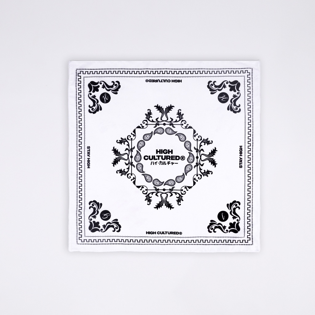 The High Cultured Bandana - 11 (White)