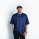 Hugh Space Cotton Loose Tee - 1023