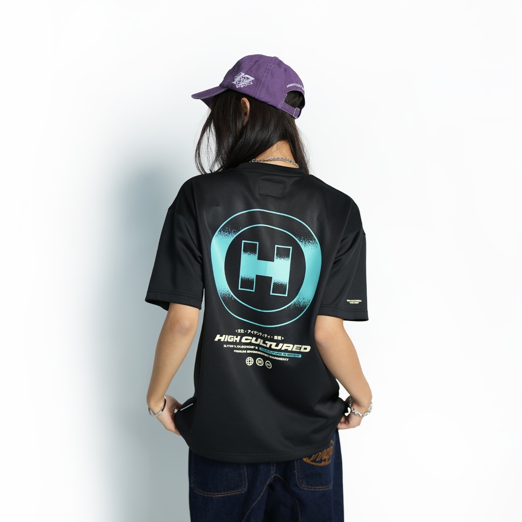 High Cultured Hyperion Disintegration Logo Tee - 1143 (Black, S)