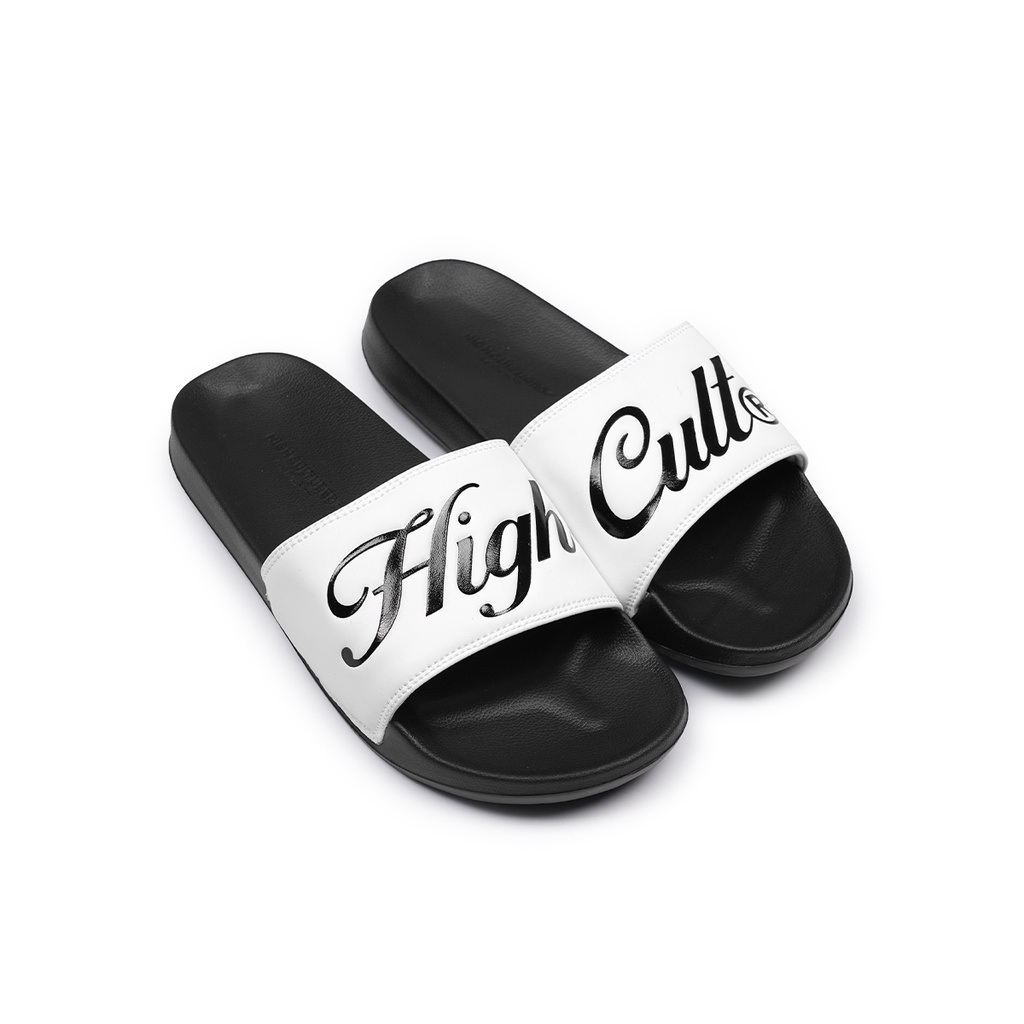 High Cult Opulent Logo Slippers - 15 (White, 40)