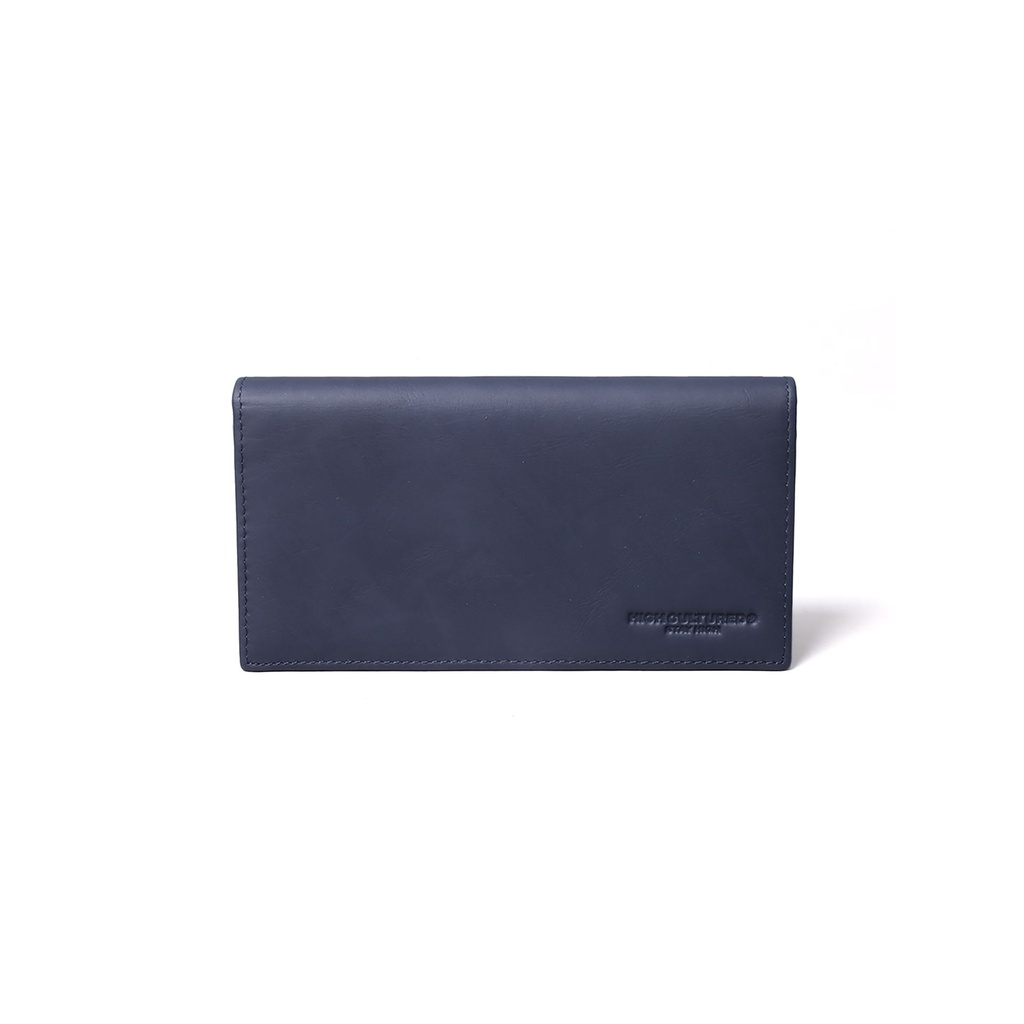 High Cultured Long Wallet - 39 (Navy)