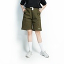 Classic Curve Panel Loose Short Pants - 118