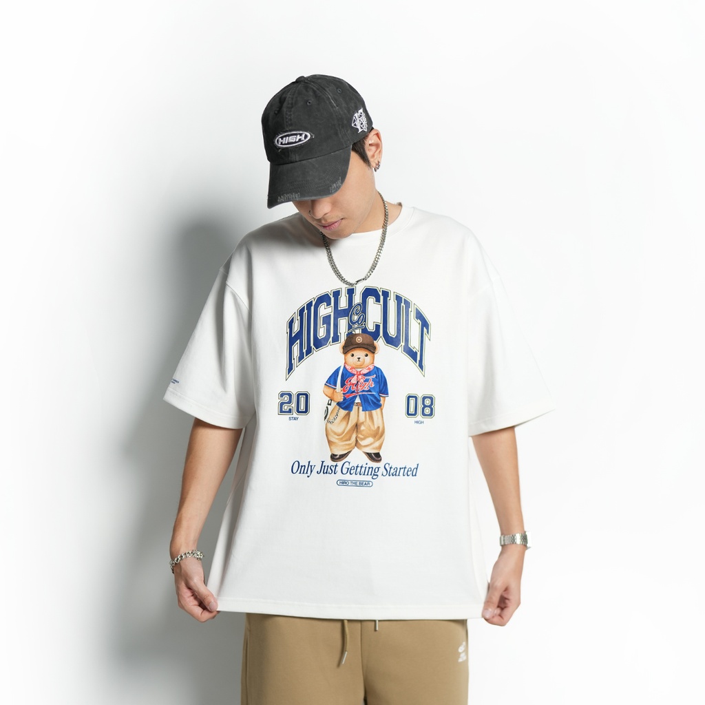 High Cultured Class Of Hiro Loose Tee - 1138 (White, S)