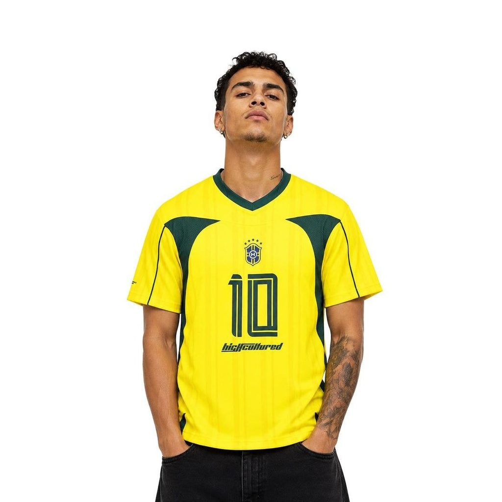 HIGH CULTURED Brazil World Cup Jersey Tee - 1184 (S)