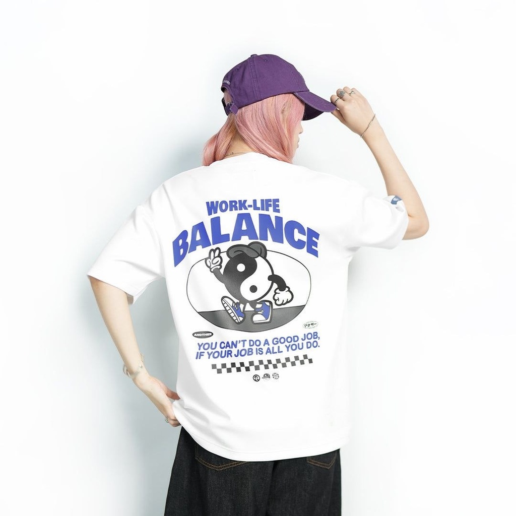 ANOTHER Work-Life Balance 2.0 Tee - 9092 (White, S)