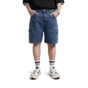 High Cultured Eclipse Loose Cargo Short Jeans - 39