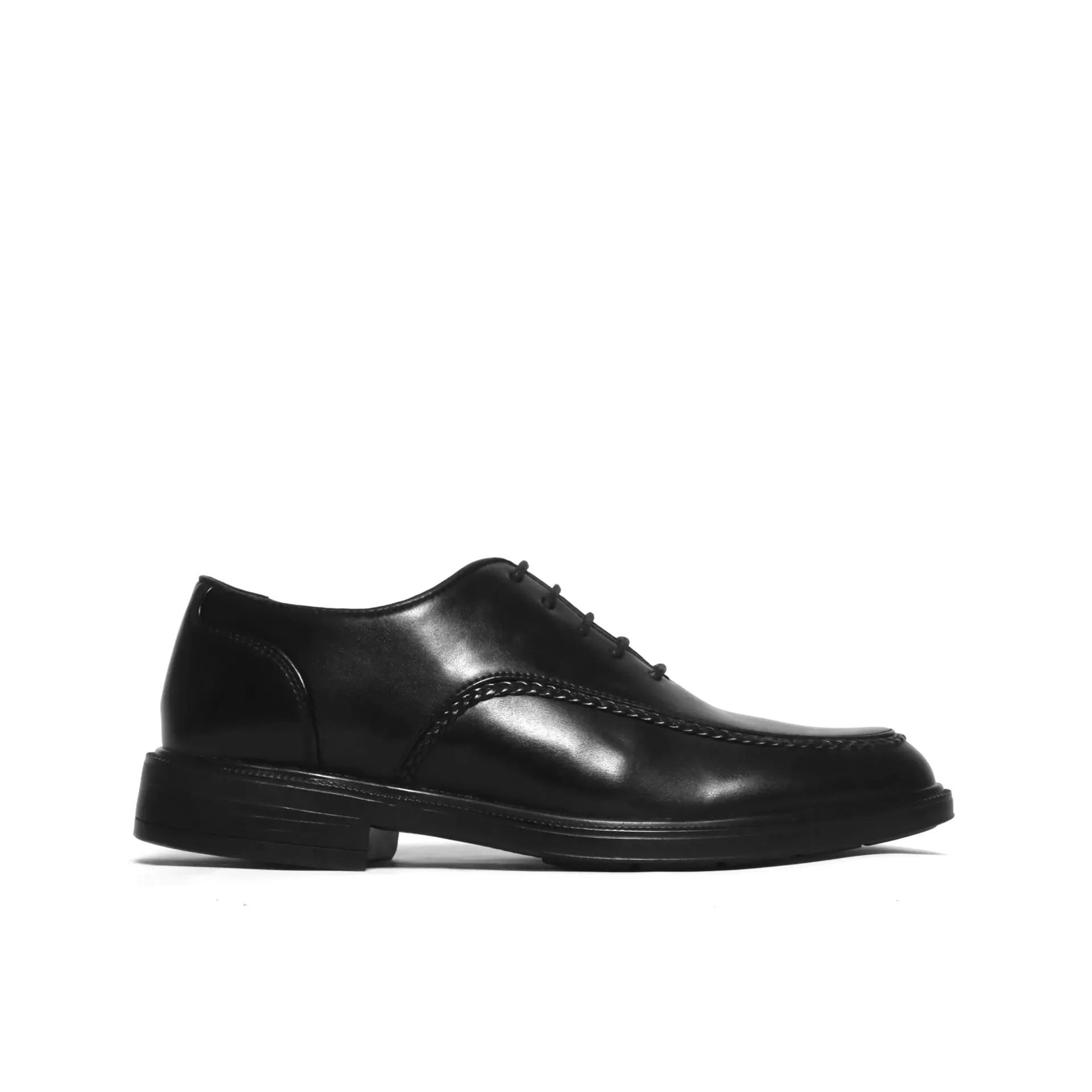 HIGH CULTURED Apron-Toe Oxford Leather Shoes - 531