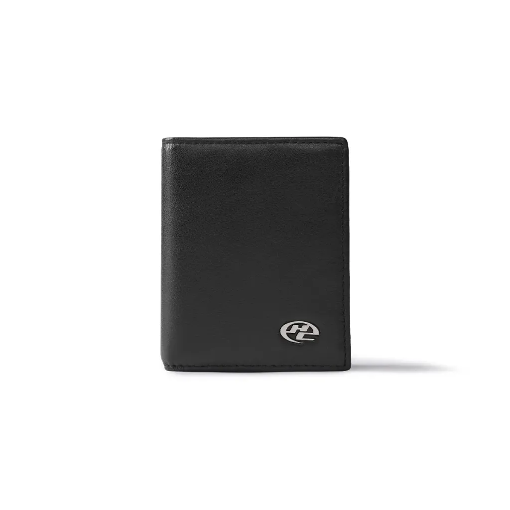 HIGH CULTURED Brand Mark Genuine Leather RFID Men’s Bifold Card Wallet - 41