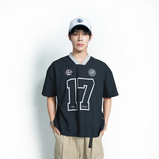 [111149] High Cultured 17th Years Anniversary Waffle Jersey Boxy Tee - 1149
