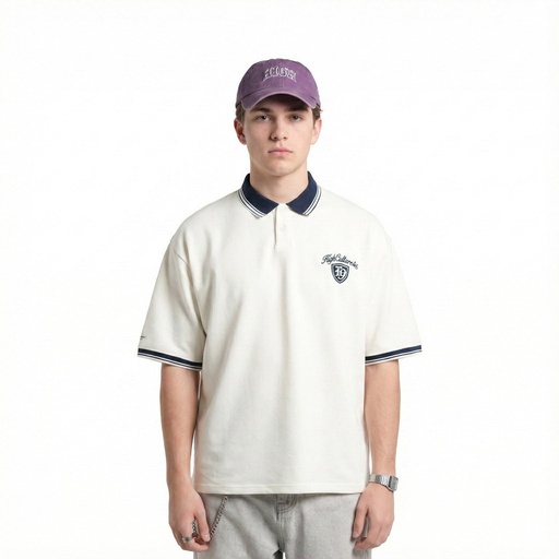 [15165] High Cultured Prime Stitch Polo Tee - 165